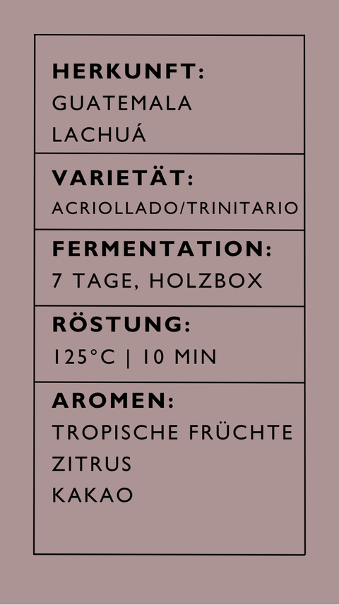 70% Tender Dark - Guatemala Lachua - limitierter specialty cacao