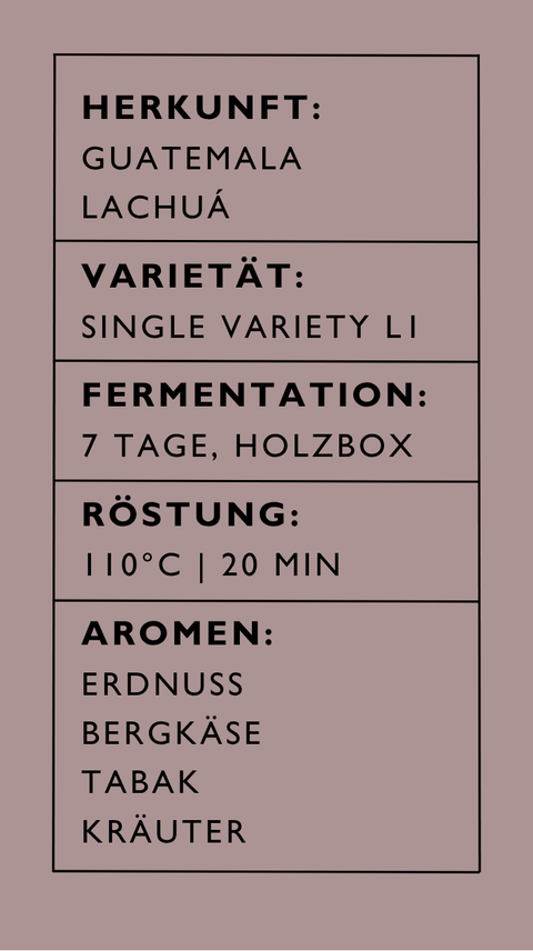 70% Tender Dark - Guatemala LACHUÁ - limitierter specialty cacao