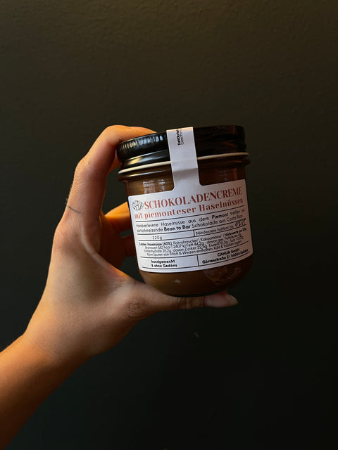Schokoladen & Piemonteser Haselnusscreme | Aufstrich und Topping | Clean Label ohne Zusatzstoffe - voller Geschmack!