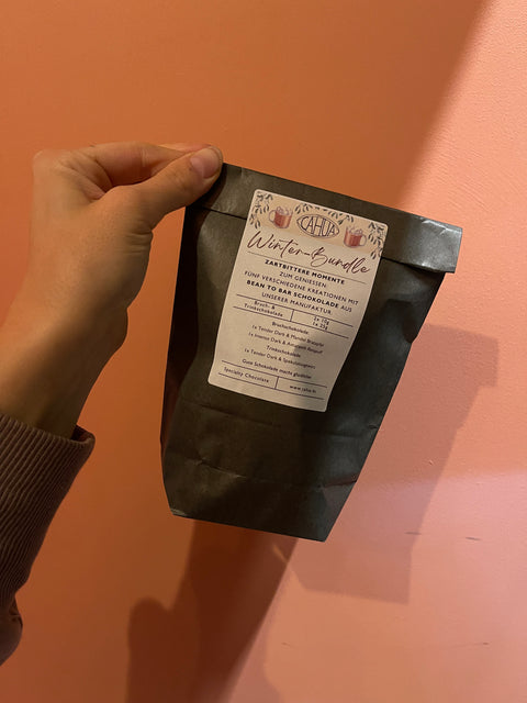 “Hot Chocolate” Dark Bundle | 2 Bruchschokoladen + 1 Trinkschokolade | CAHUA Specialty Chocolate