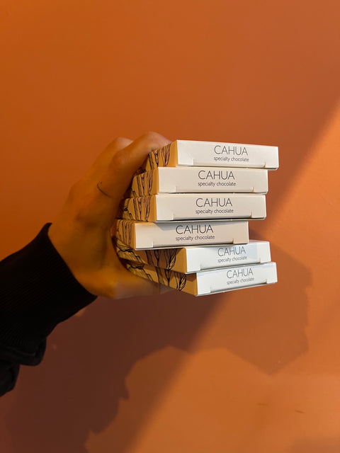 Origin Tasting Box N°4 - 6 x 70 % Bean-to-Bar Schokolade aus verschiedenen Herkunftsländern