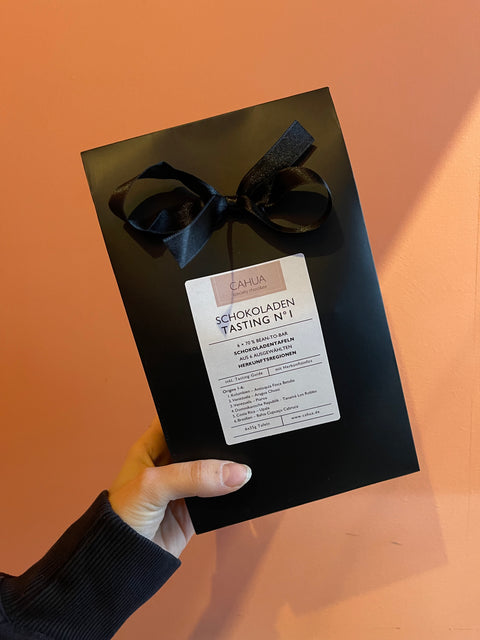 Origin Tasting Box N°1 - 6 x 70 % Bean-to-Bar Schokolade aus verschiedenen Herkunftsländern