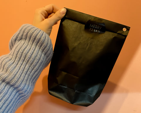 Geschenktüten mit Boden | weihnachtliche Schokoladengeschenke | nachhaltig schenken