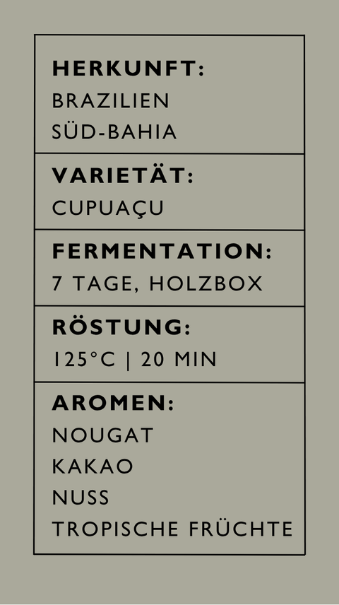70% Tender Dark - Brazilien Bahia - limitierter specialty cacao