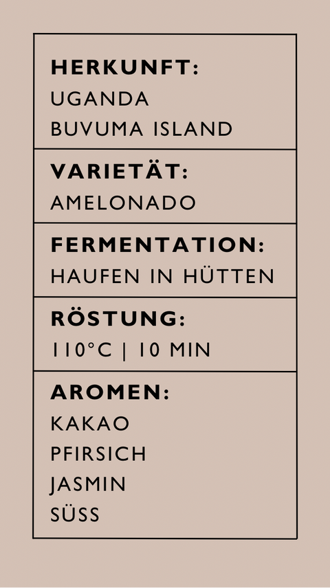 70% Tender Dark - Buvuma Island Uganda - limitierter specialty cacao