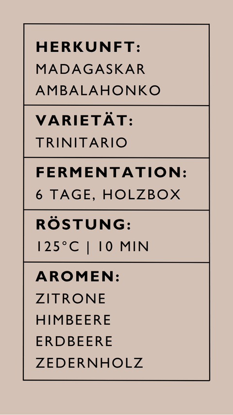70% Tender Dark - Madagaskar Ambalahonko - limitierter specialty cacao