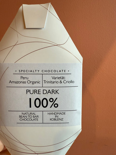 100% Pure Dark | Peru Amazonas Organic | Pure Schokolade