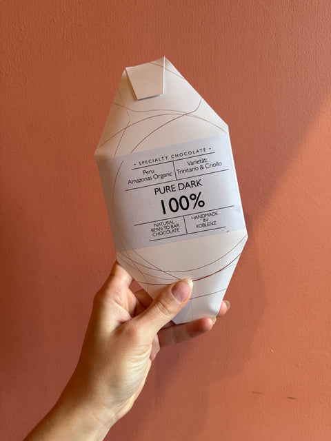 100% Pure Dark | Peru Amazonas Organic | Pure Schokolade