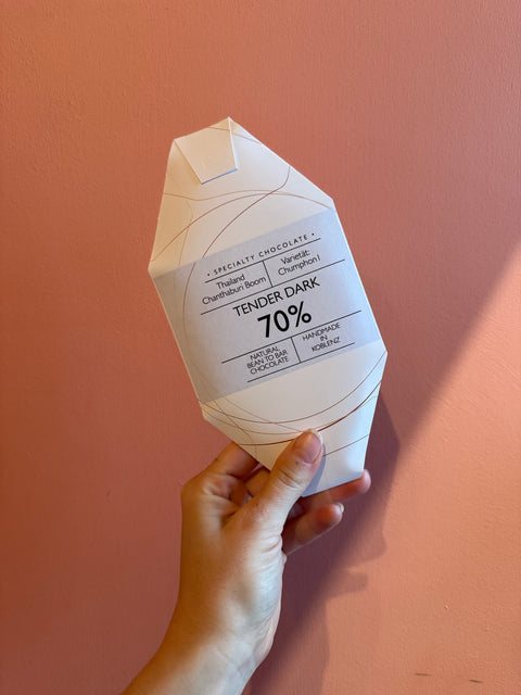 70% Tender Dark | Booms Farm Thailand | Zartbitterschokolade