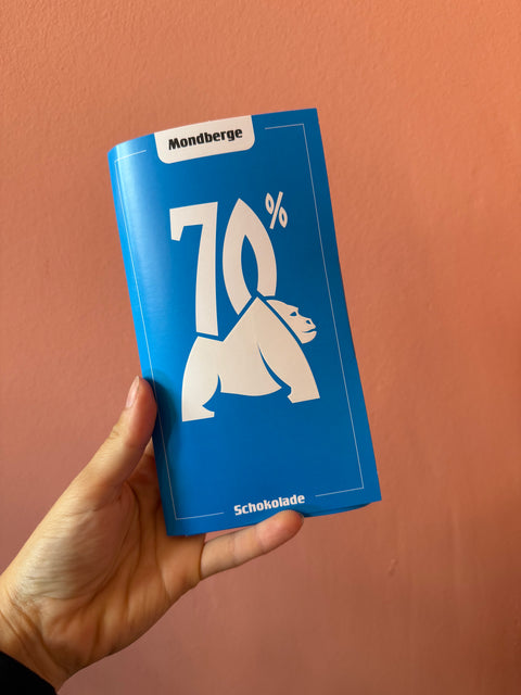 Mondberge | 70% Zartbitterschokolade | Uganda