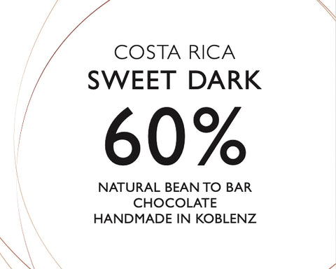 60% Sweet Dark | Zartbitterschokolade | Costa Rica